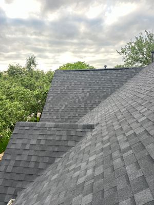 Residential Roofing Installation using IKO Cambridge Dual Black
