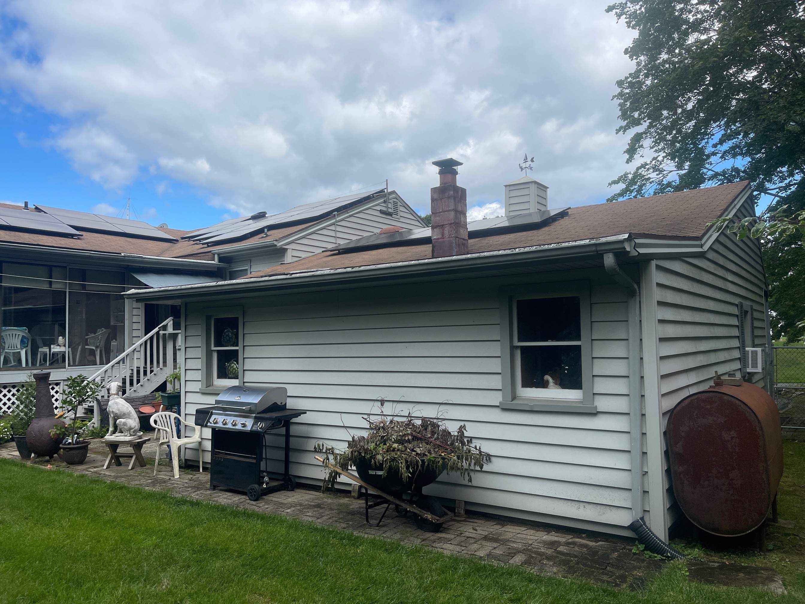 Residential Roofing Installation using Owens Corning TruDefinition Amber by A Plus Exterior