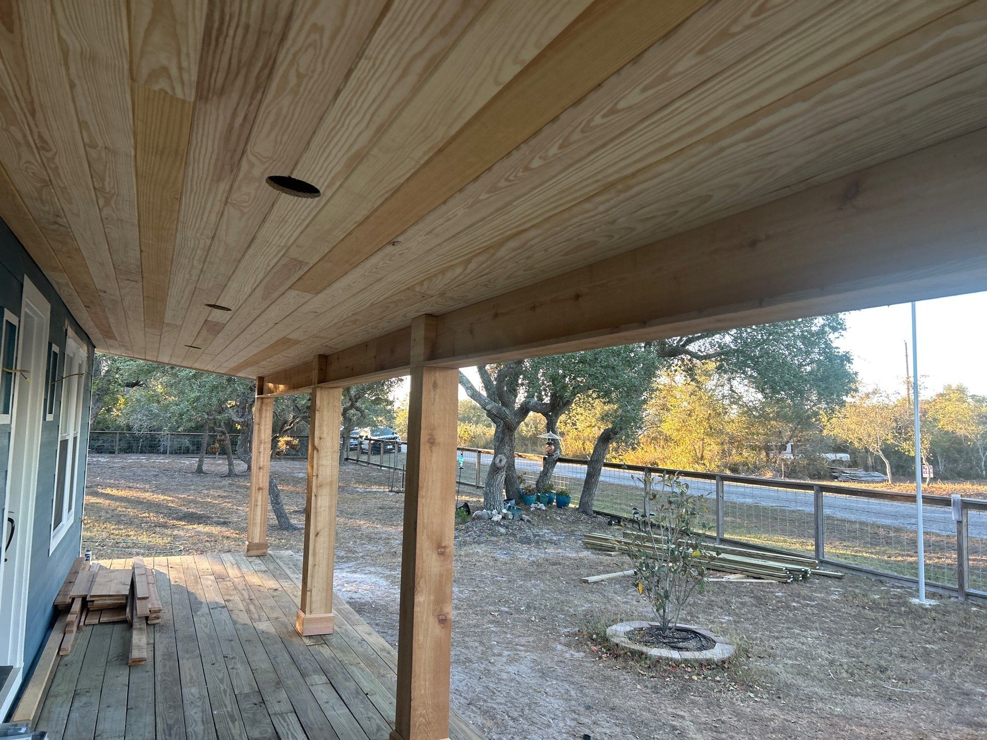Customized Cabin by Bayfront Roofing and Construction