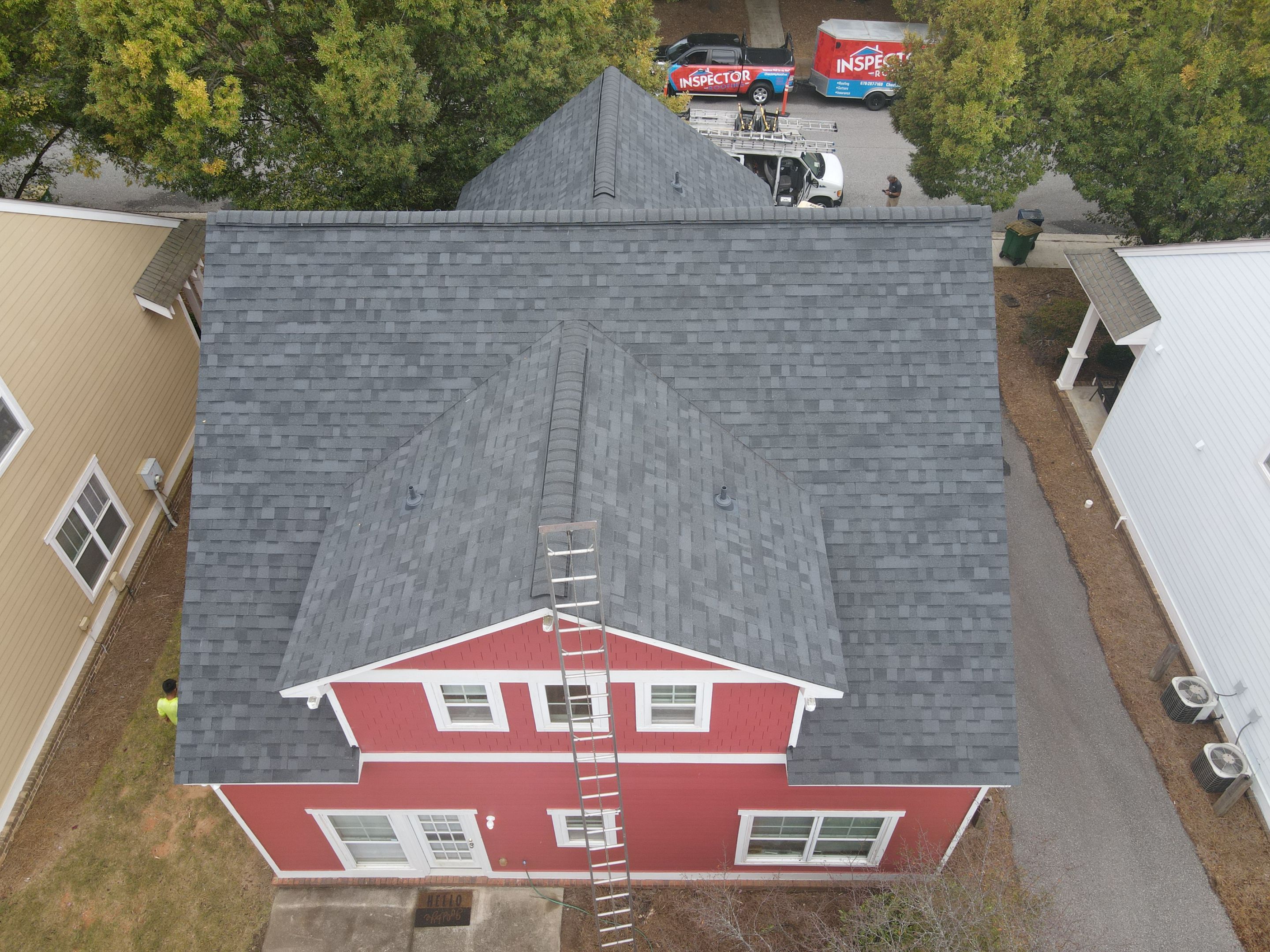 Residential Roofing Installation using Owens Corning by Inspector Roofing and Restoration