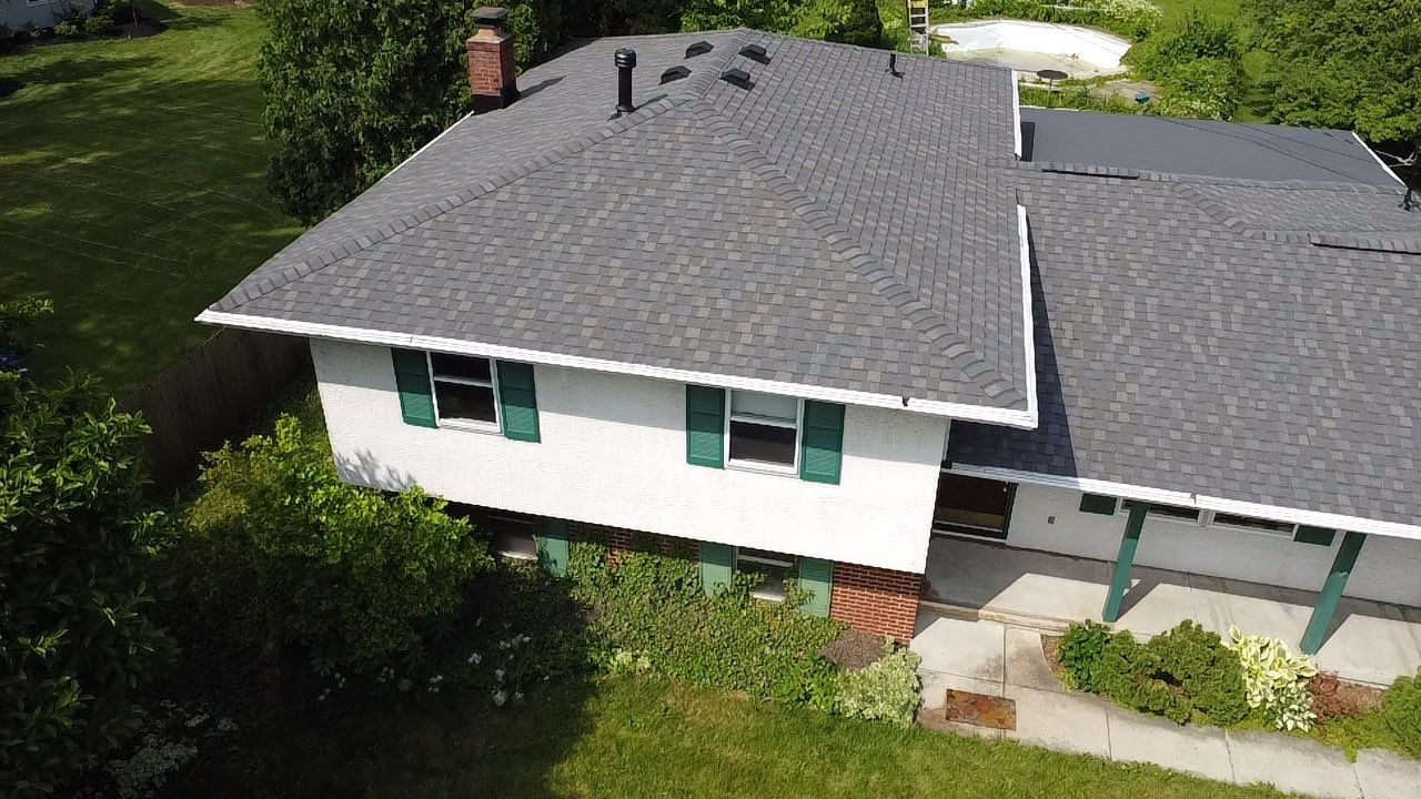 New Roof Installation using new OSB sheathing Certainteed Landmark Shingles by Best Exteriors Inc