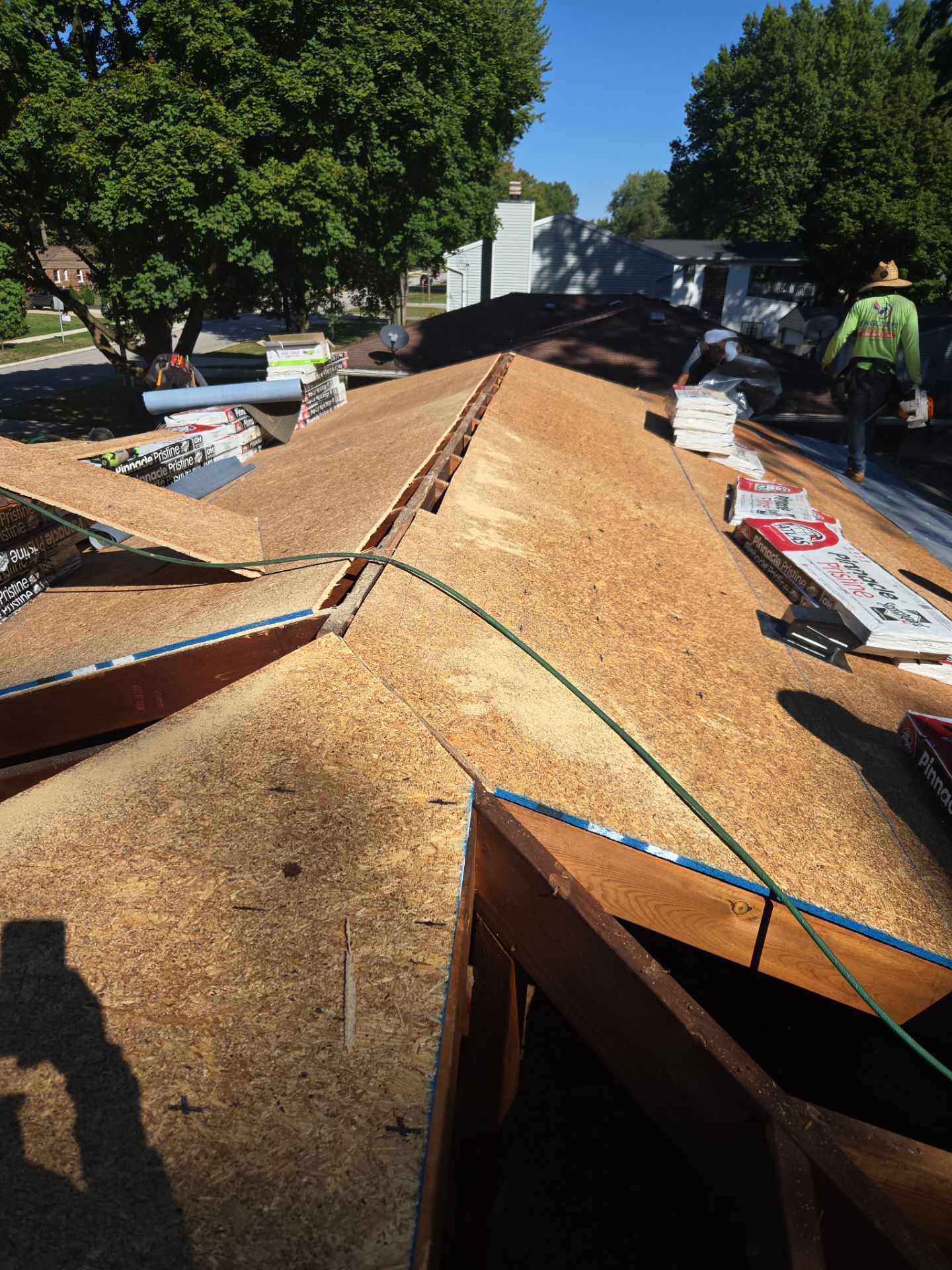 Atlas Pinnacle, Color, Coastal Granite, Drip Edge, Color, Black by Eagle Eye Roofing