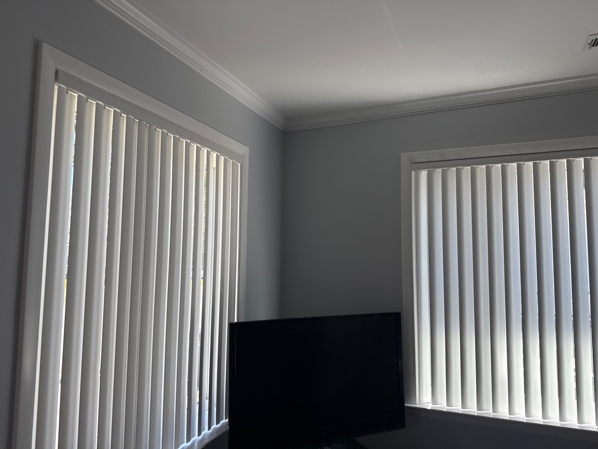 Vertical Blind Project in North Beach, MD by Southern Maryland Custom Blinds