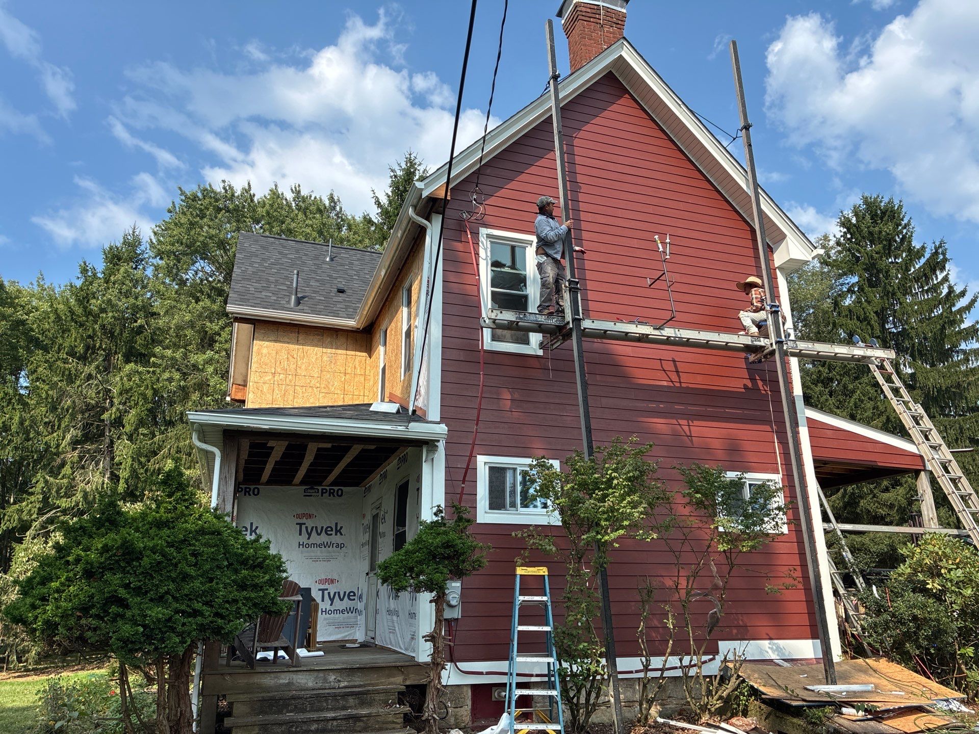 Full House Siding Renovation and Exterior Repairs in Valencia, Pennsylvania by Ideal Siding Pittsburgh