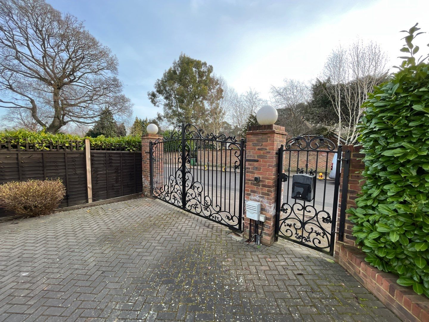 Driveway - Patio - Render Clean using honda 21 ltr/min by Ges Exterior Cleaning ltd