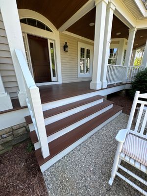 Deck Staining.
