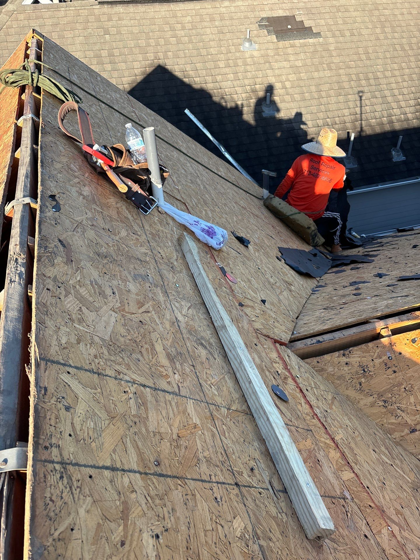 Residential Roofing Installation using Owen's Corning Duration (Lifetime) Shingles by Roof Repair Company