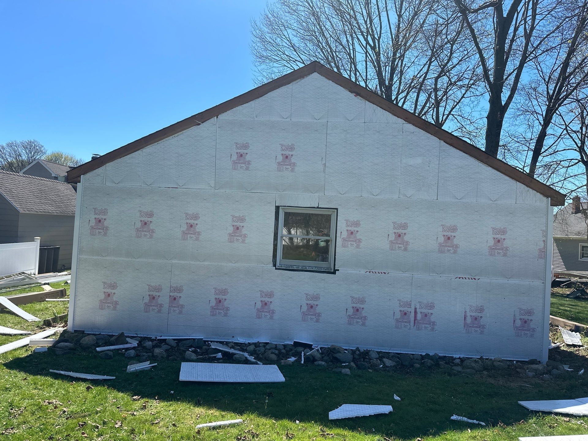 Siding Installation using Certainteed Monogram Granite Gray by A Plus Exterior