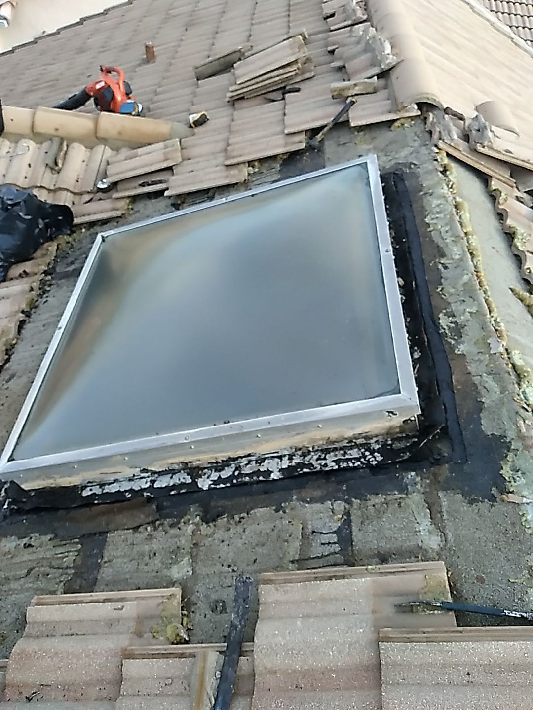 Custom Skylight Repair and Concrete Tile Restoration in Boynton Beach by Aastro Roofing