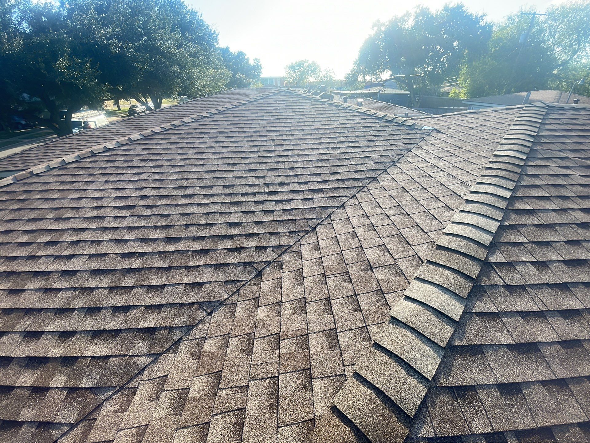 Residential Roofing Installation using GAF HDZ Shakewood by Lighthouse Roofing