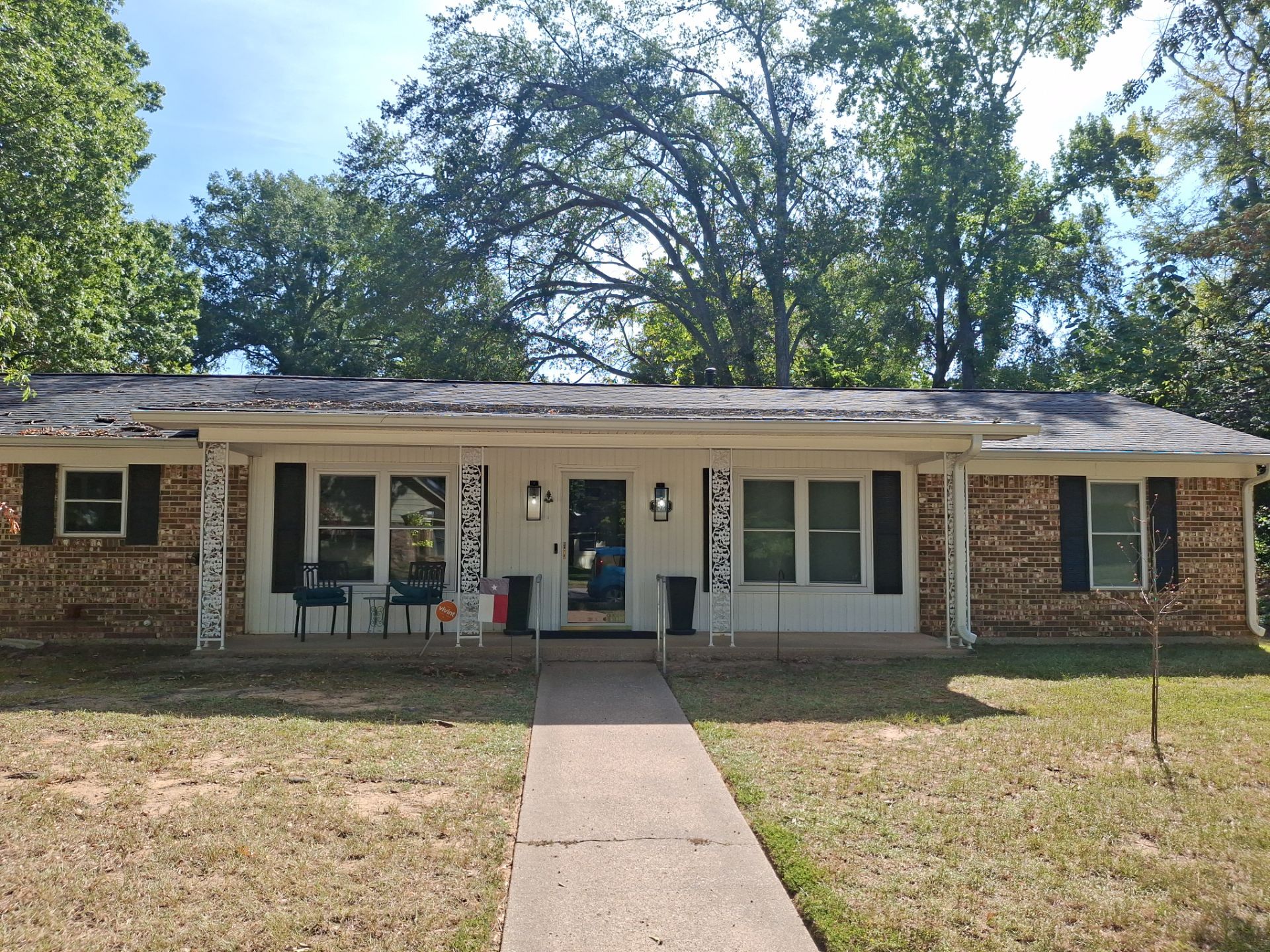 From Basic Brick to Bold Sage Green in Tyler, TX! Quality Coats Painting by Quality Coats Painting