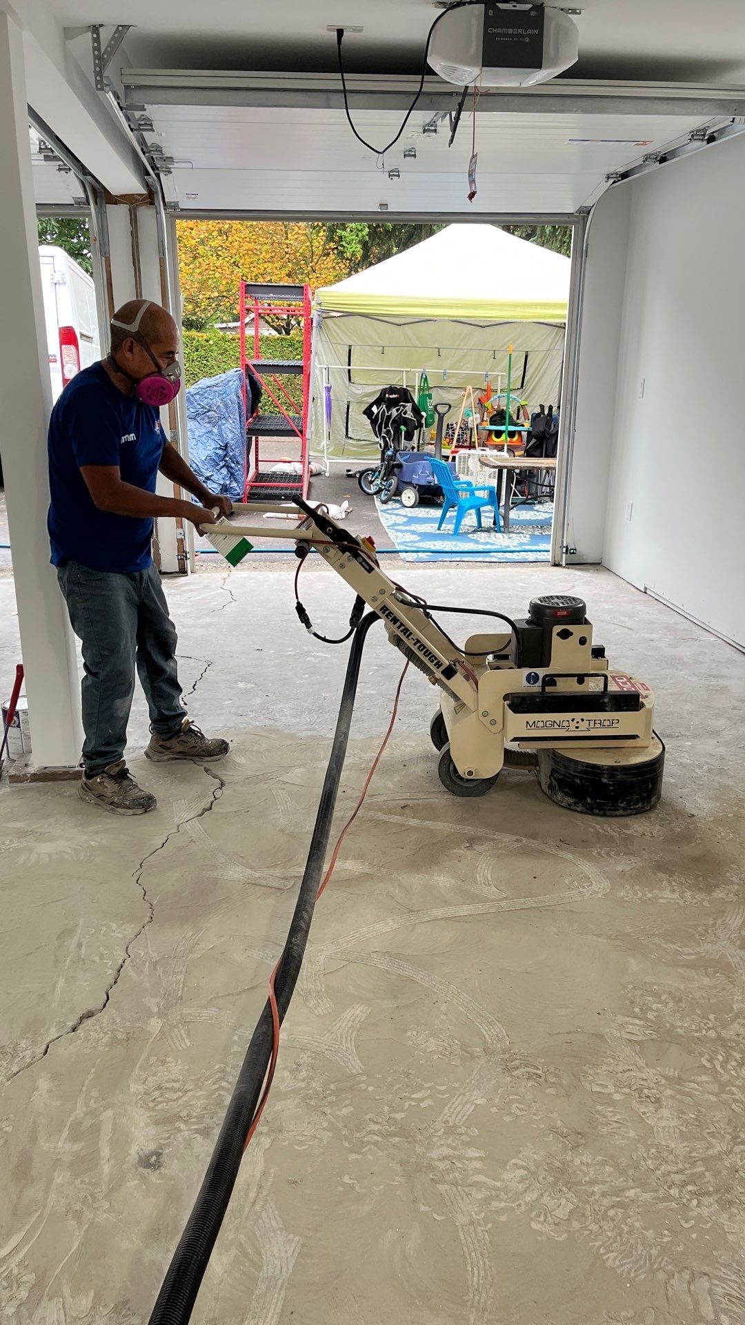 Garage remodeling by Topline Group 