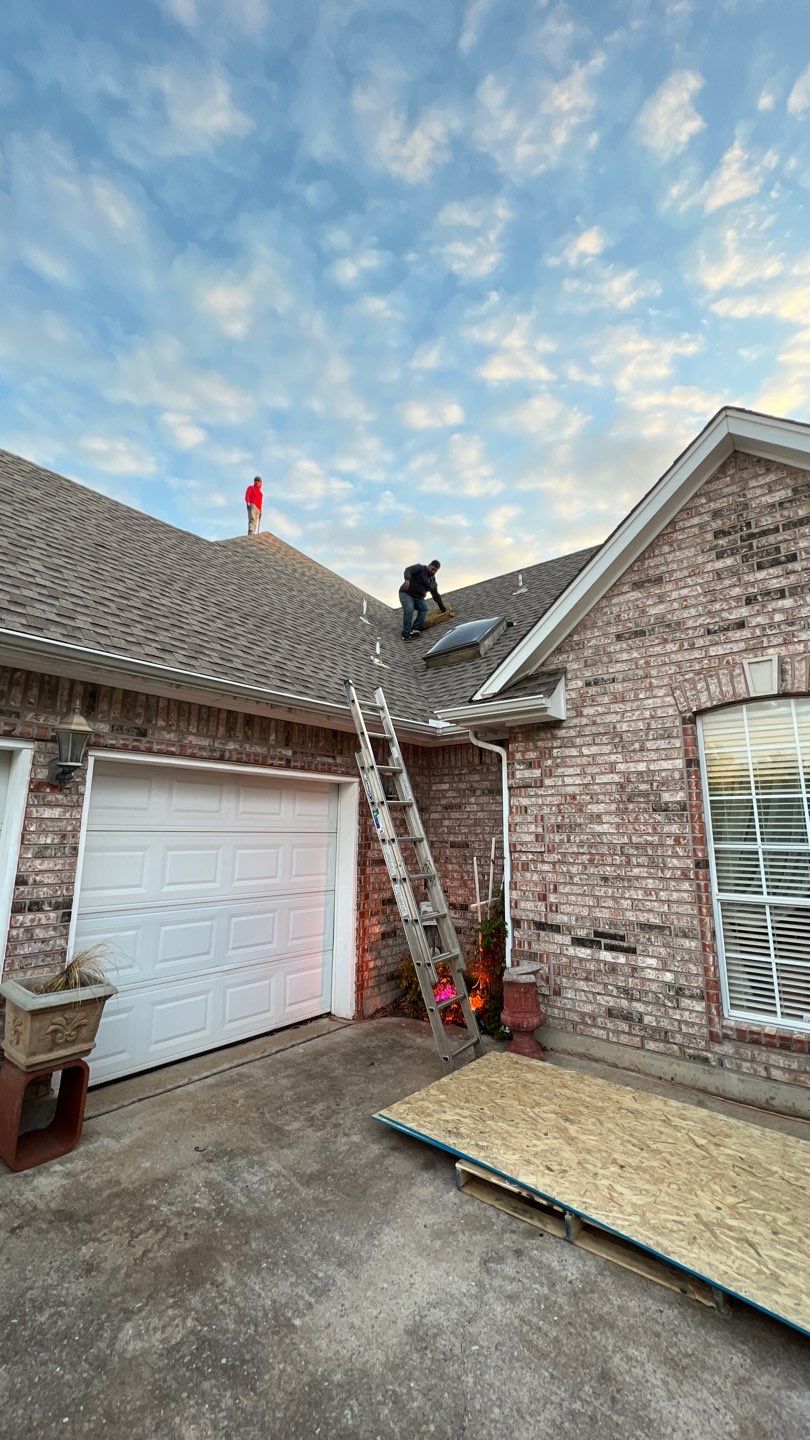Residential Roofing Installation using GAF Natural Shadow  by A & H Roofing and Contracting