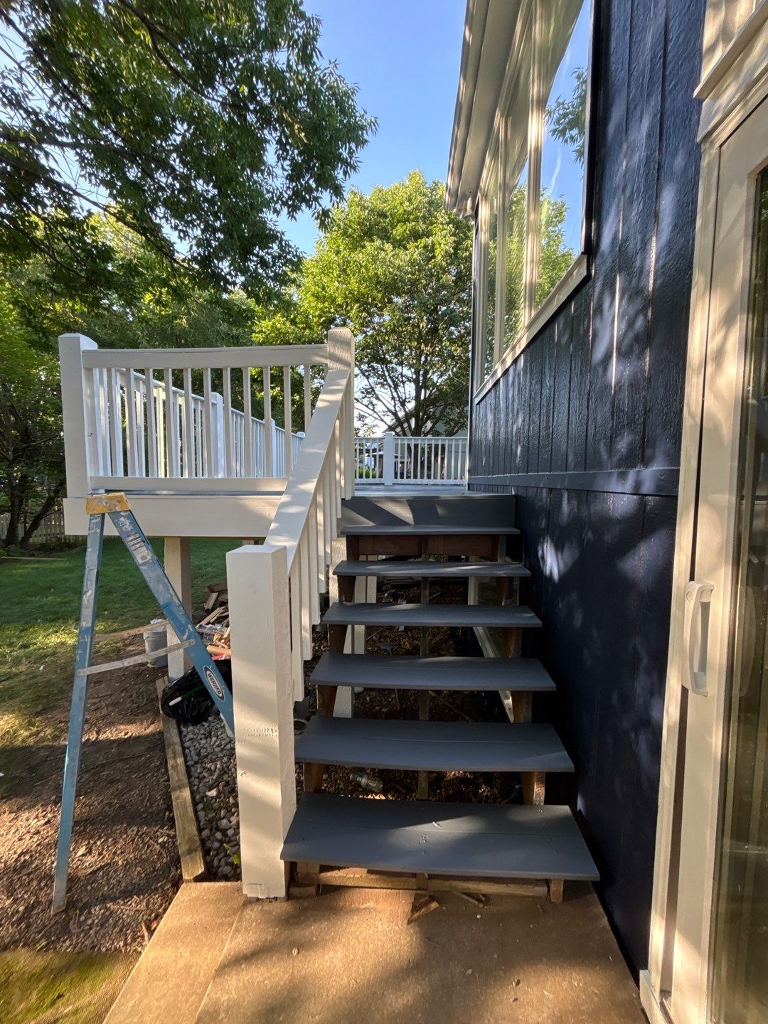 Exterior Painting and Extensive Wood Rot Repair in Overland Park by Cougar Painting