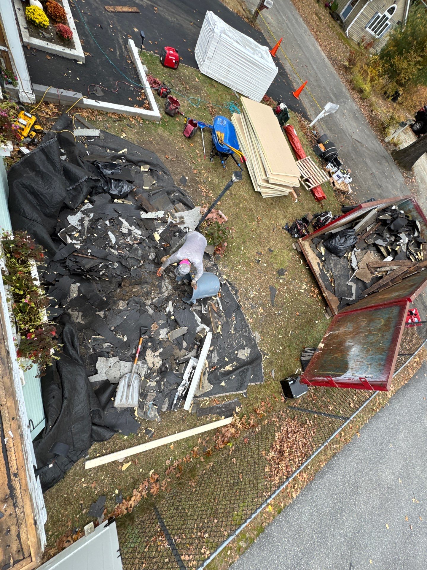 Westford EPDM Flat Roof with Gutter & Soffit/Fascia Replacement by Mighty Dog Roofing of Greater Middlesex County
