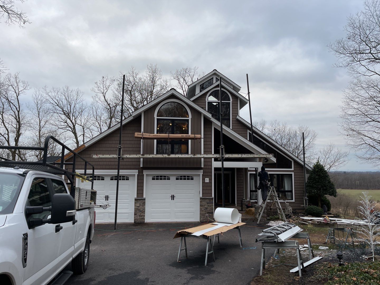 Roof, Siding, Soffit, Trim, and Gutter replacement by American Home Contractors