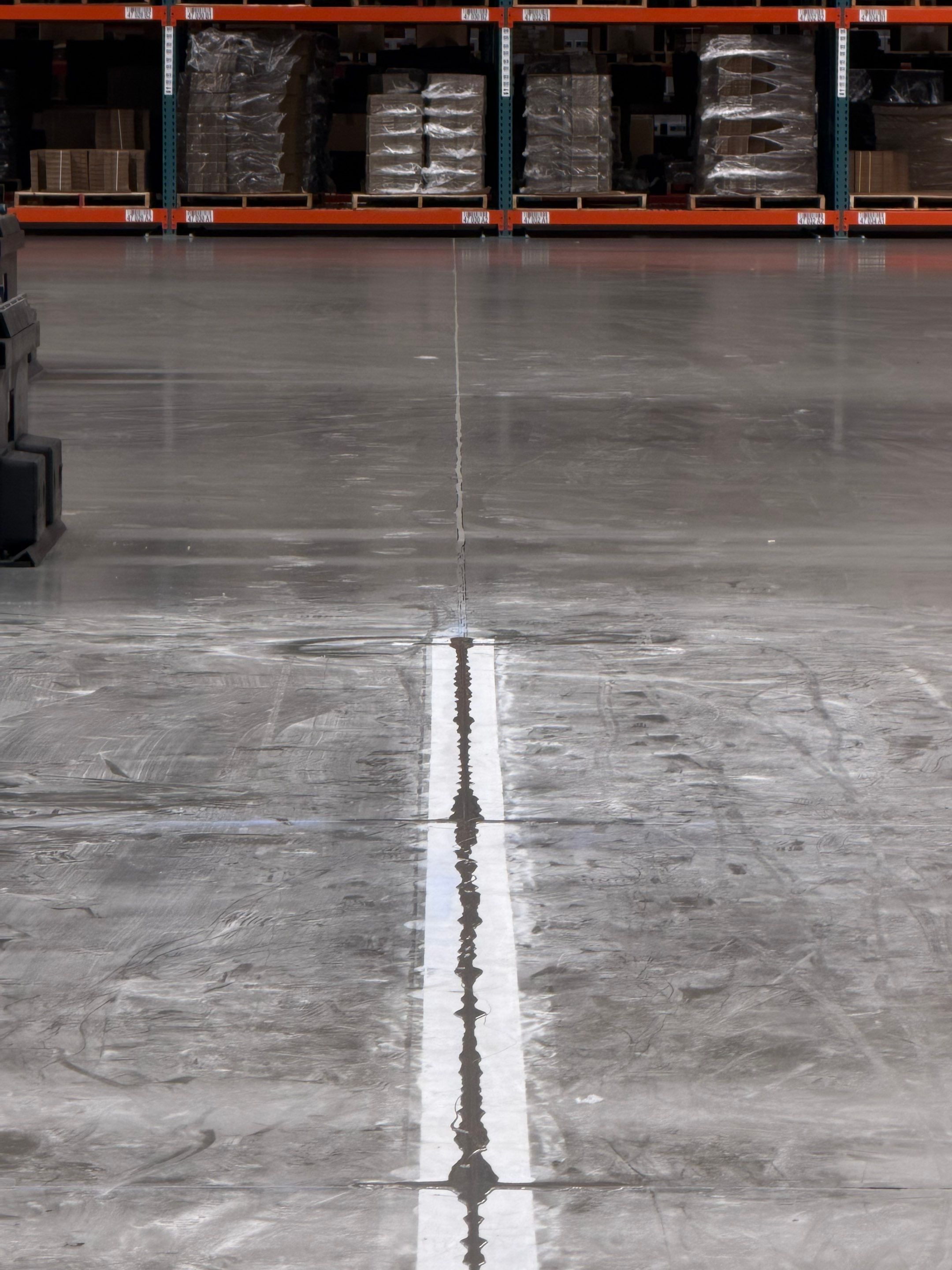 ULINE Stabilization of Deflecting Concrete Floor Panels in Ontario by Elite Concrete Restoration