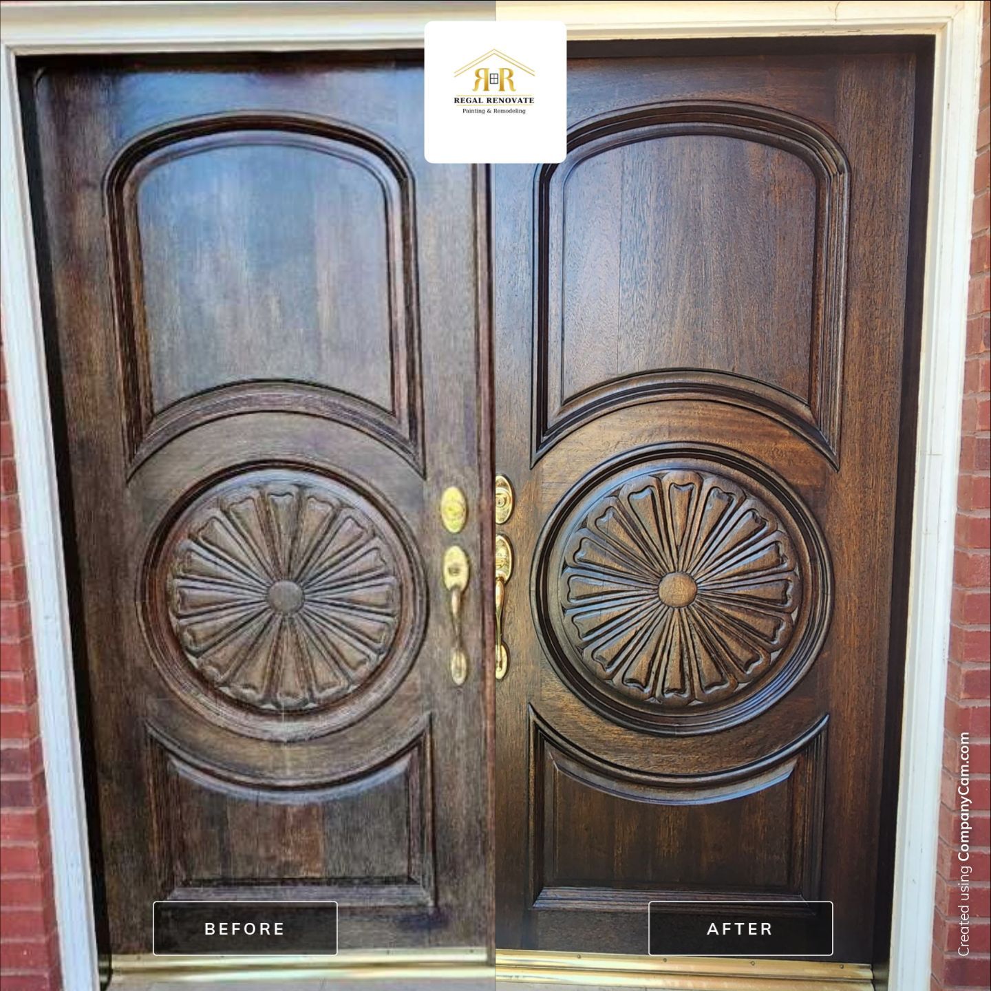 Front Door Restoration by Regal Renovate
