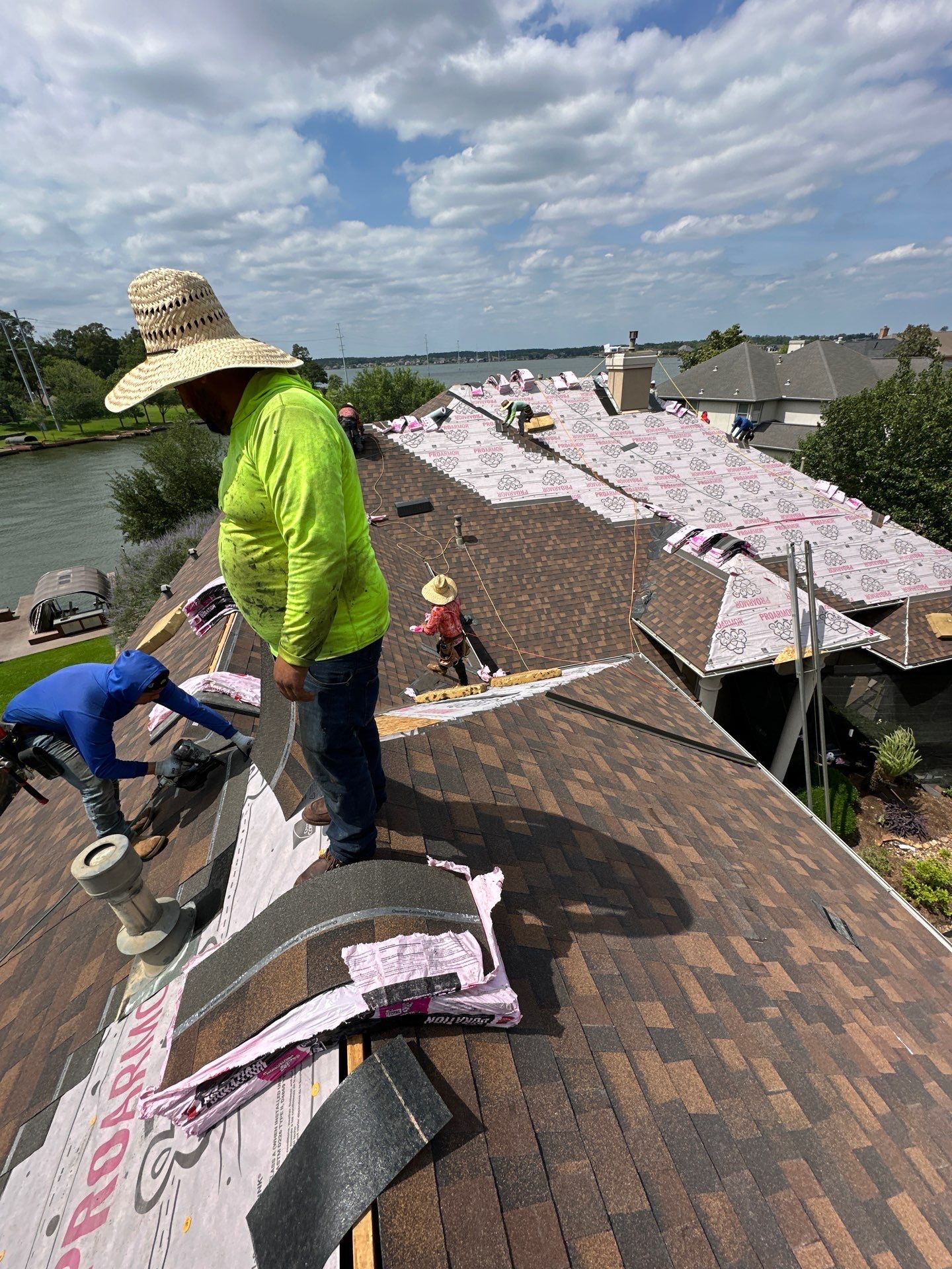 Project in Montgomery by Motion Roofing