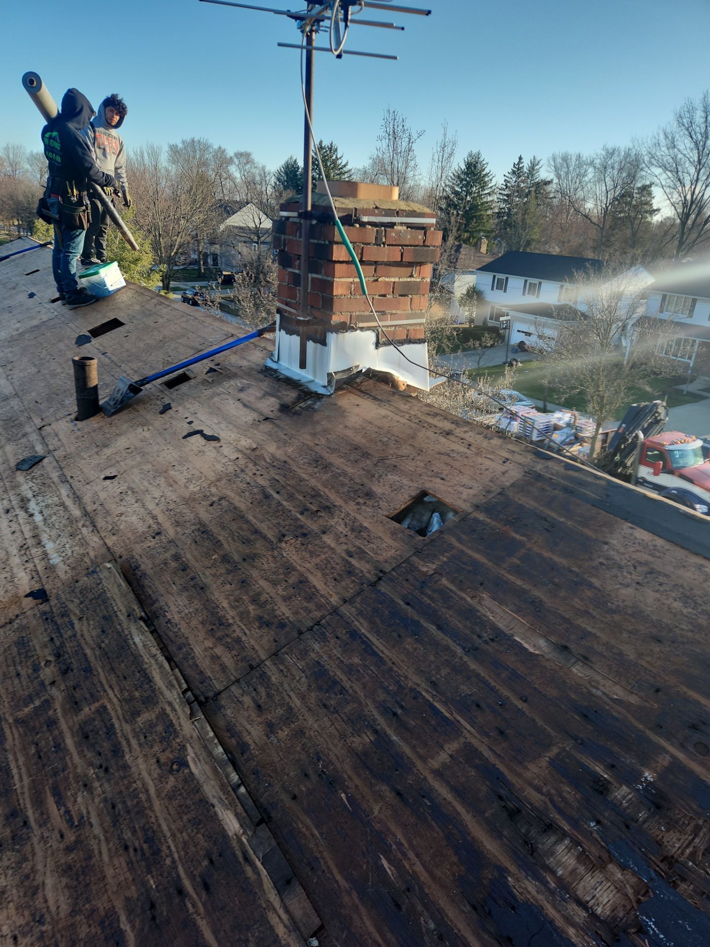 Storm Restoration - Roof Replacement using GAF HDZ Pewter Gray by Atlas Roofing & Restoration