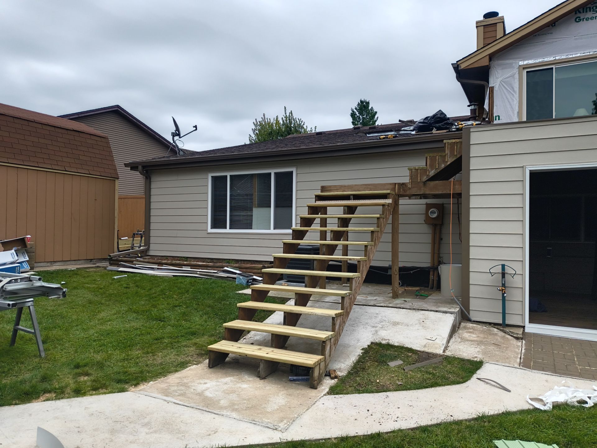 Under-Deck Drainage System Installation – Rosemount, MN by Next Level Seamless Gutters / Exteriors Inc.