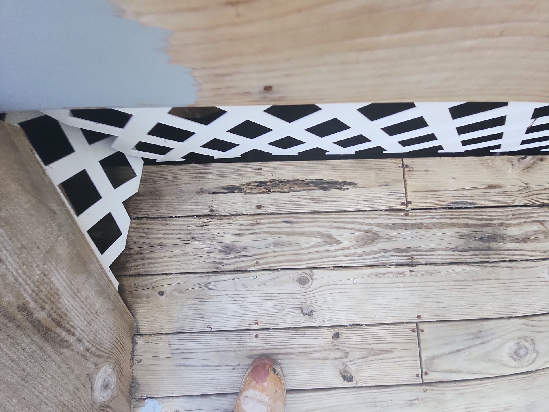 Deck using AcryFin by DuraSeal