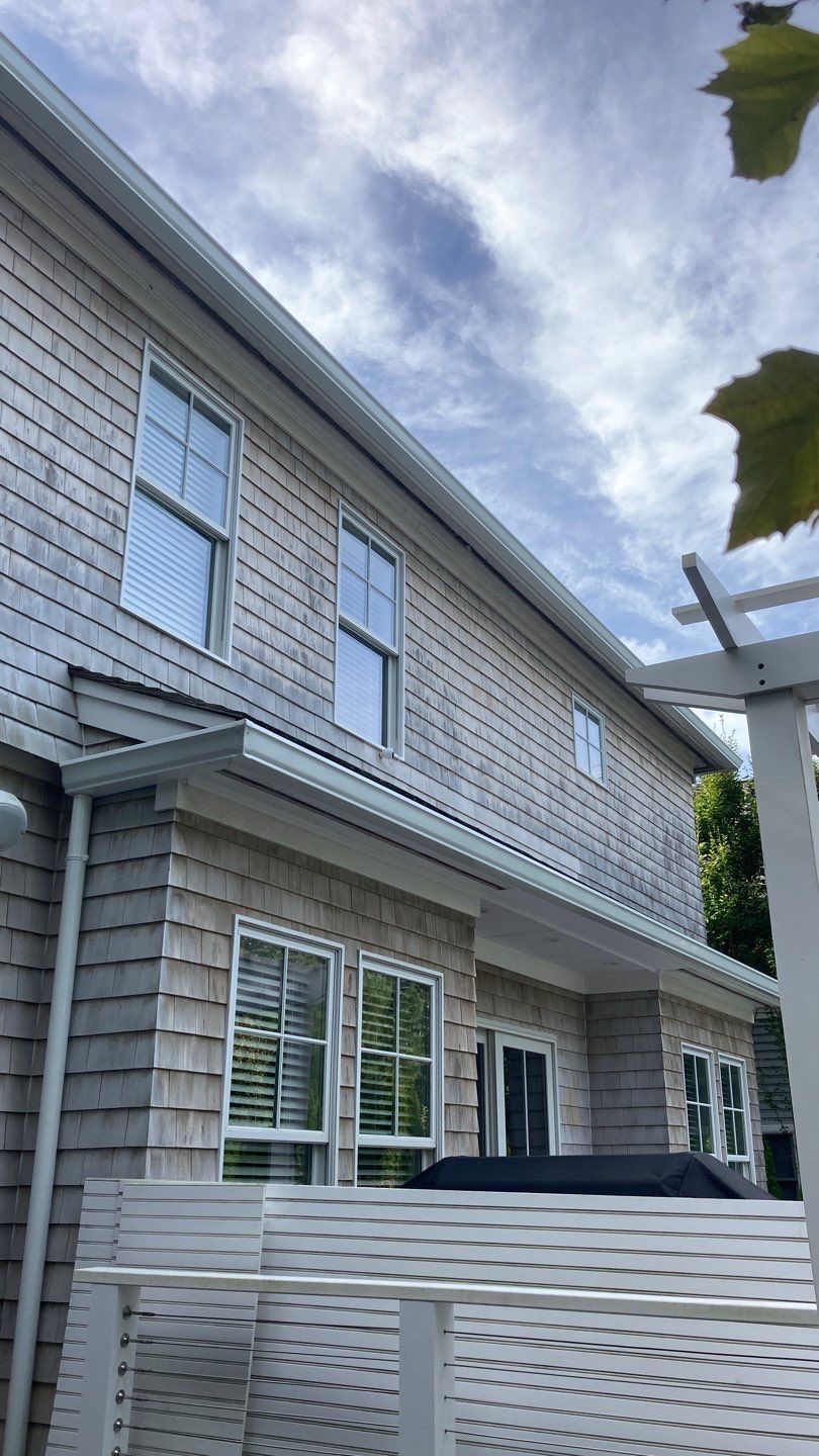 Provincetown, MA Gutter Installation using 6" K-Style Aluminum Duo Pro Gutter by Gutter Pro Enterprises