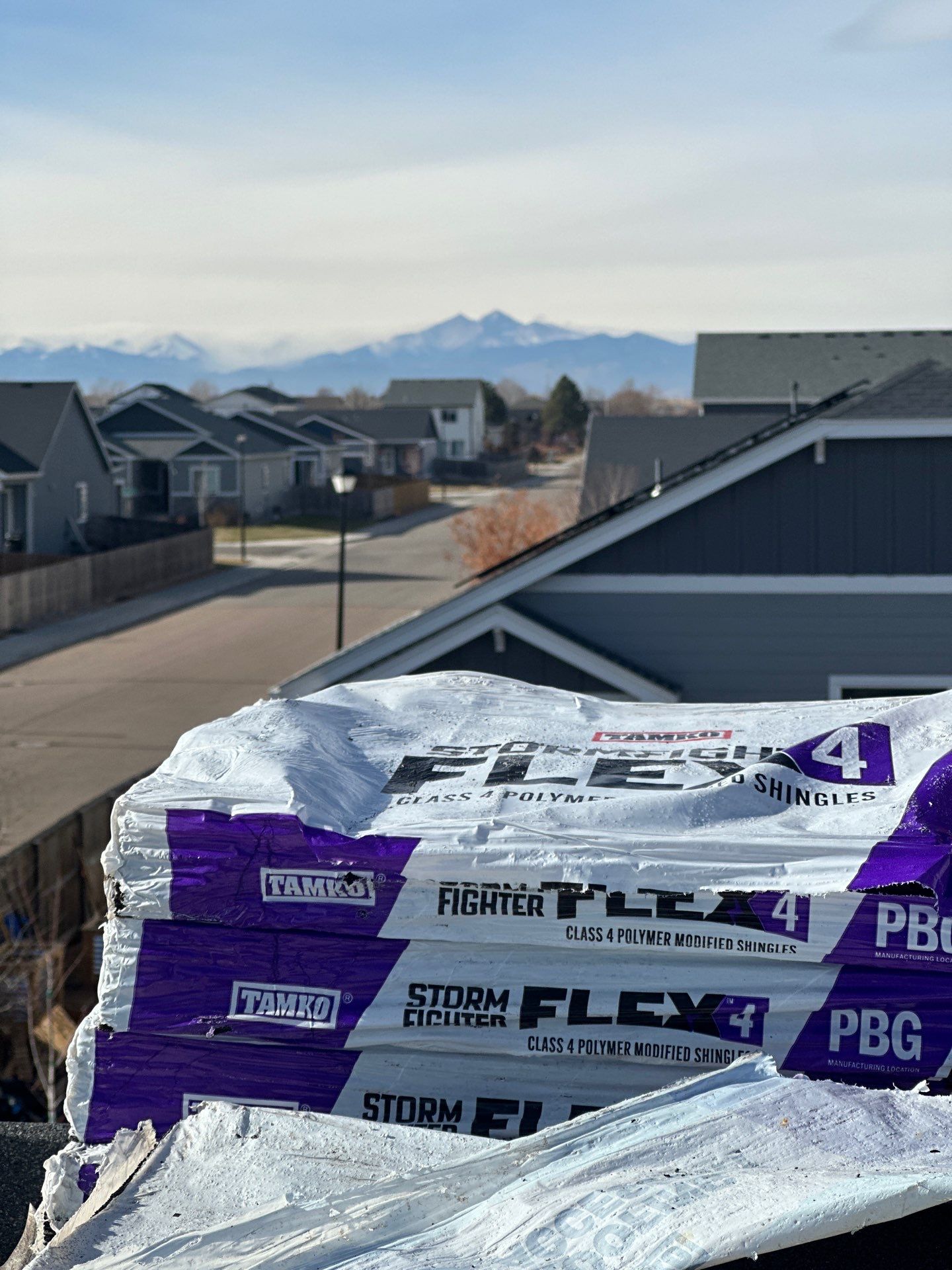 Tamko IR Class 4 install Project in Milliken, CO by Blue Peaks Roofing LLC 