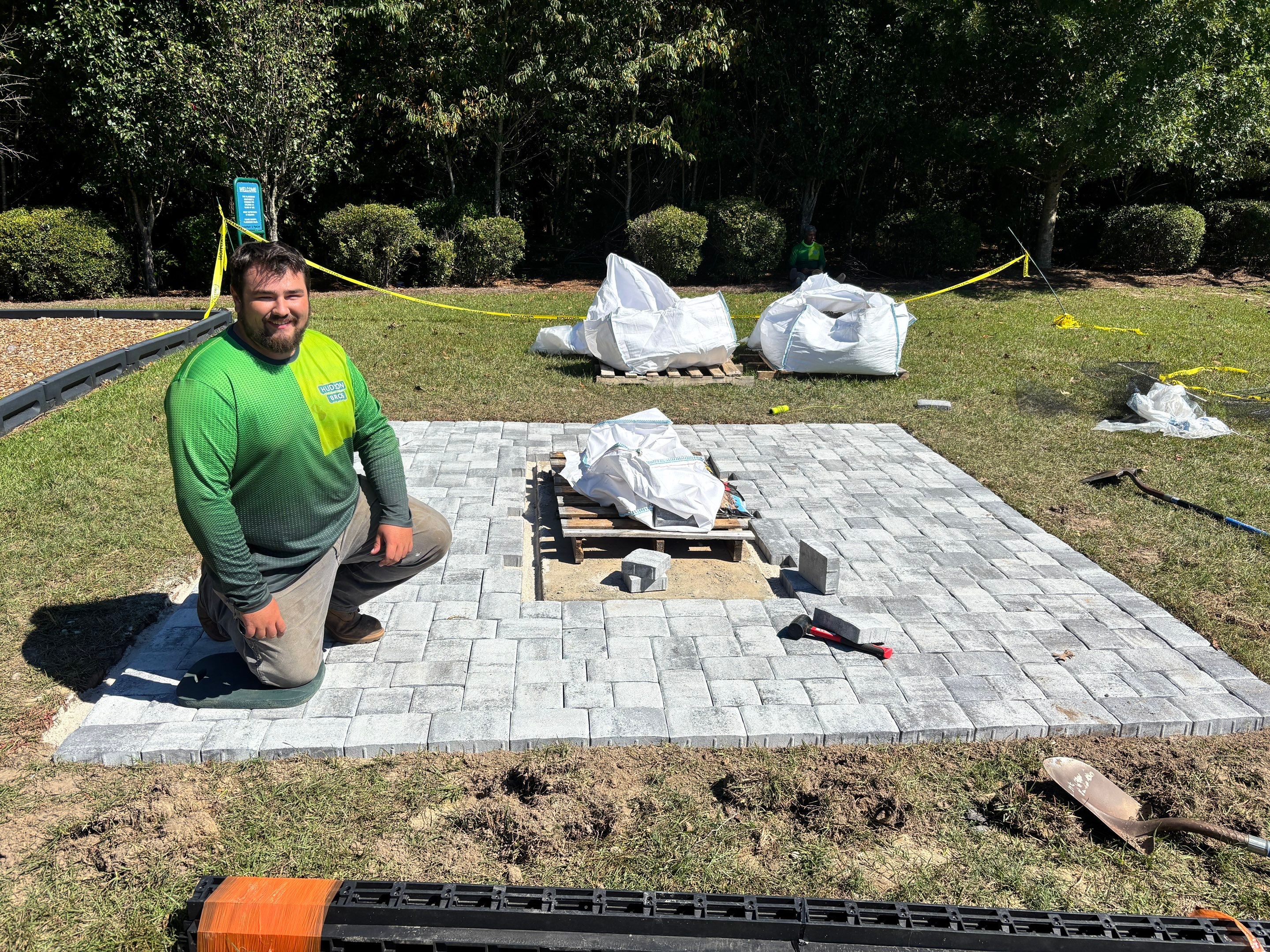 Paver Installation Project in Highland Park - Summerville, SC by Hudson Bros Lawn Care LLC