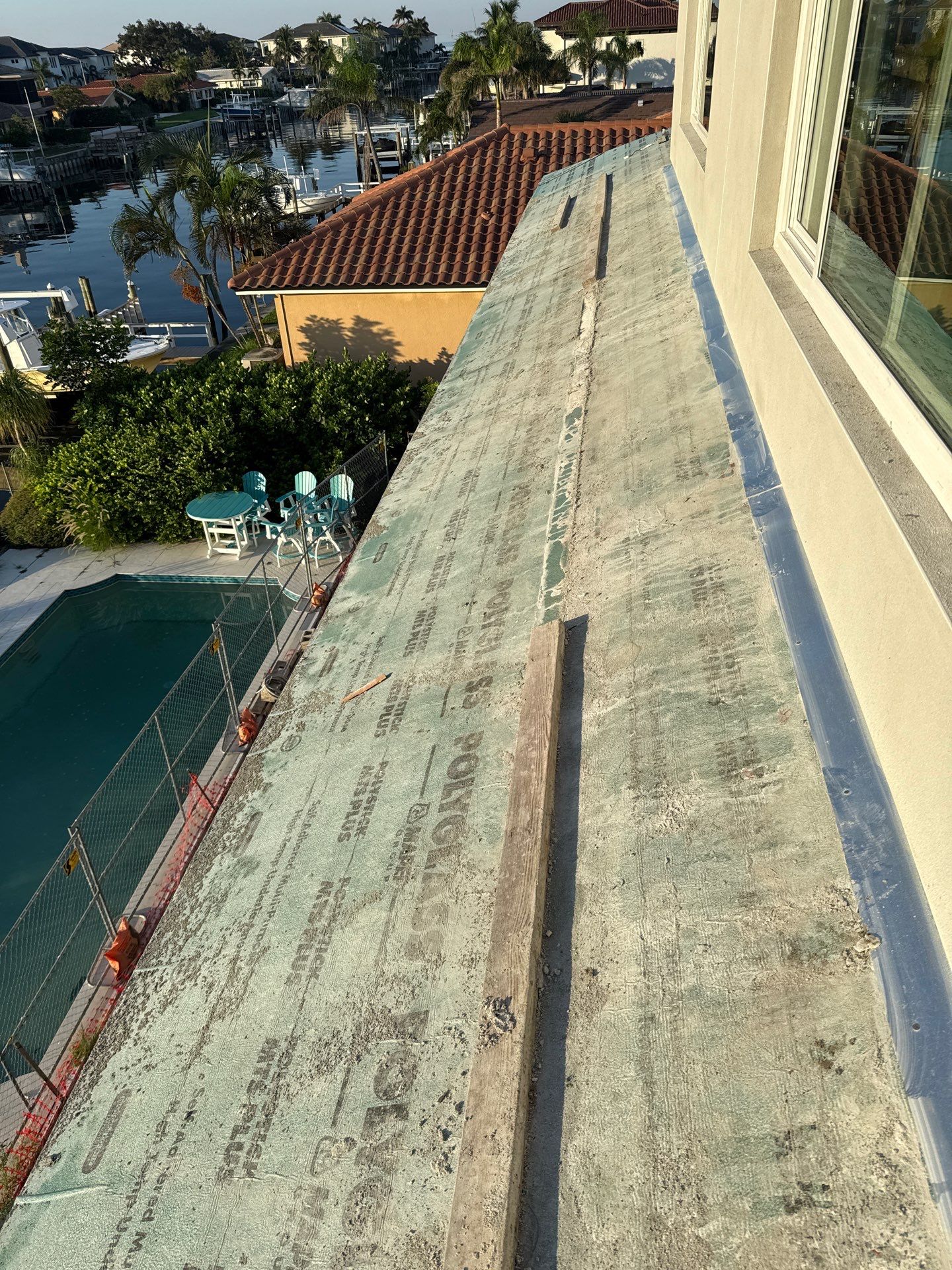 Project in St. Petersburg 33703 by Mitchell Roofing Company LLC