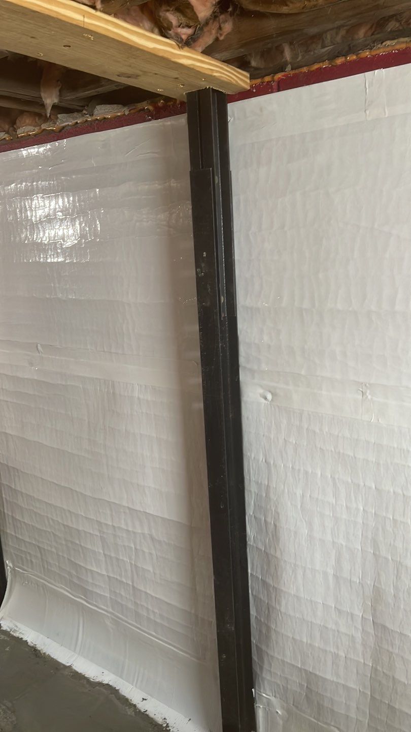 Interior Waterproofing with Steel Beam Reinforcement and Brick Tuckpointing by Toledo Basement Repair