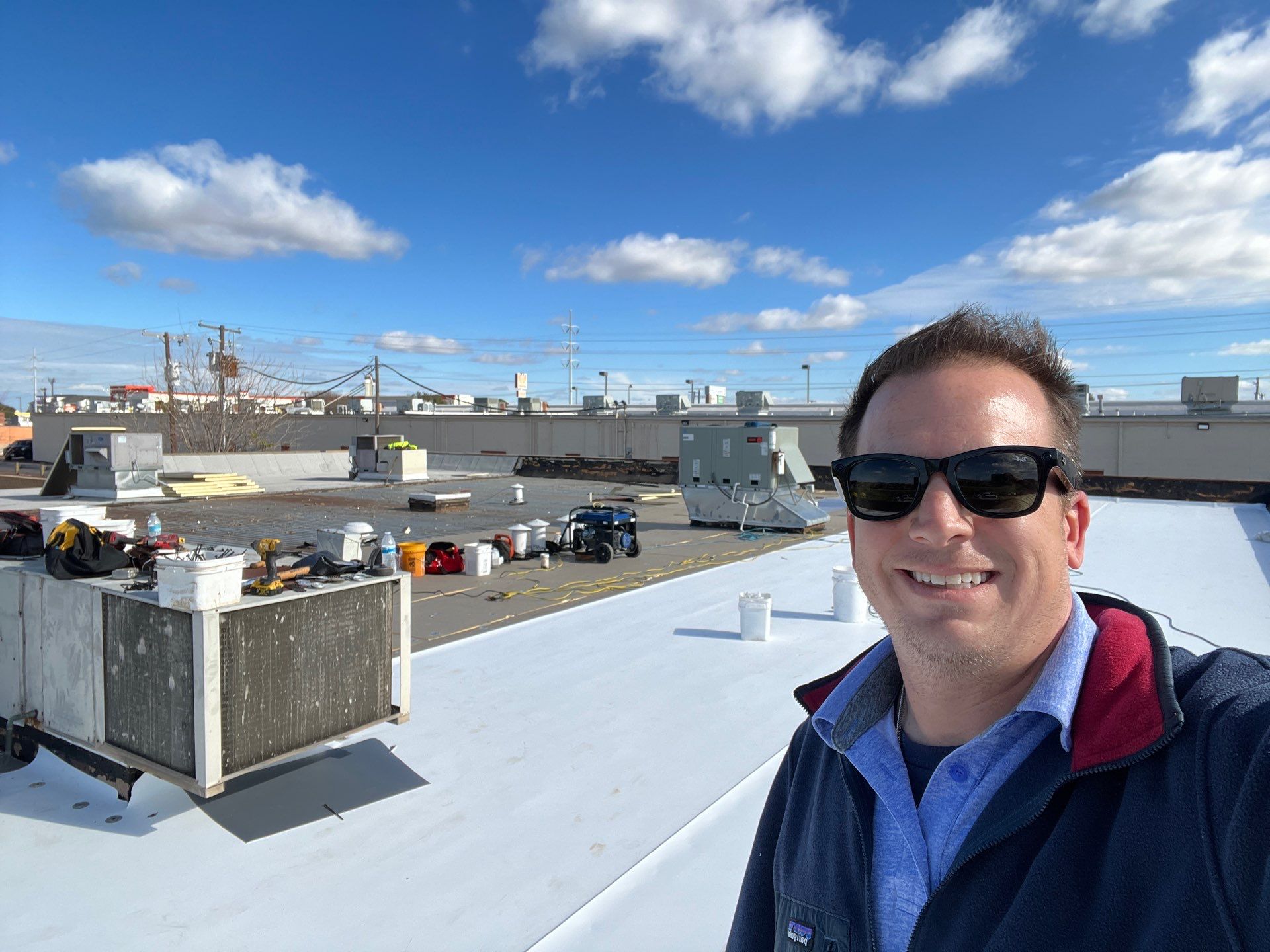 Commercial Roofing Installation using GAF Evergaurd TPO 60 Mil by Becker Roofing and Exteriors