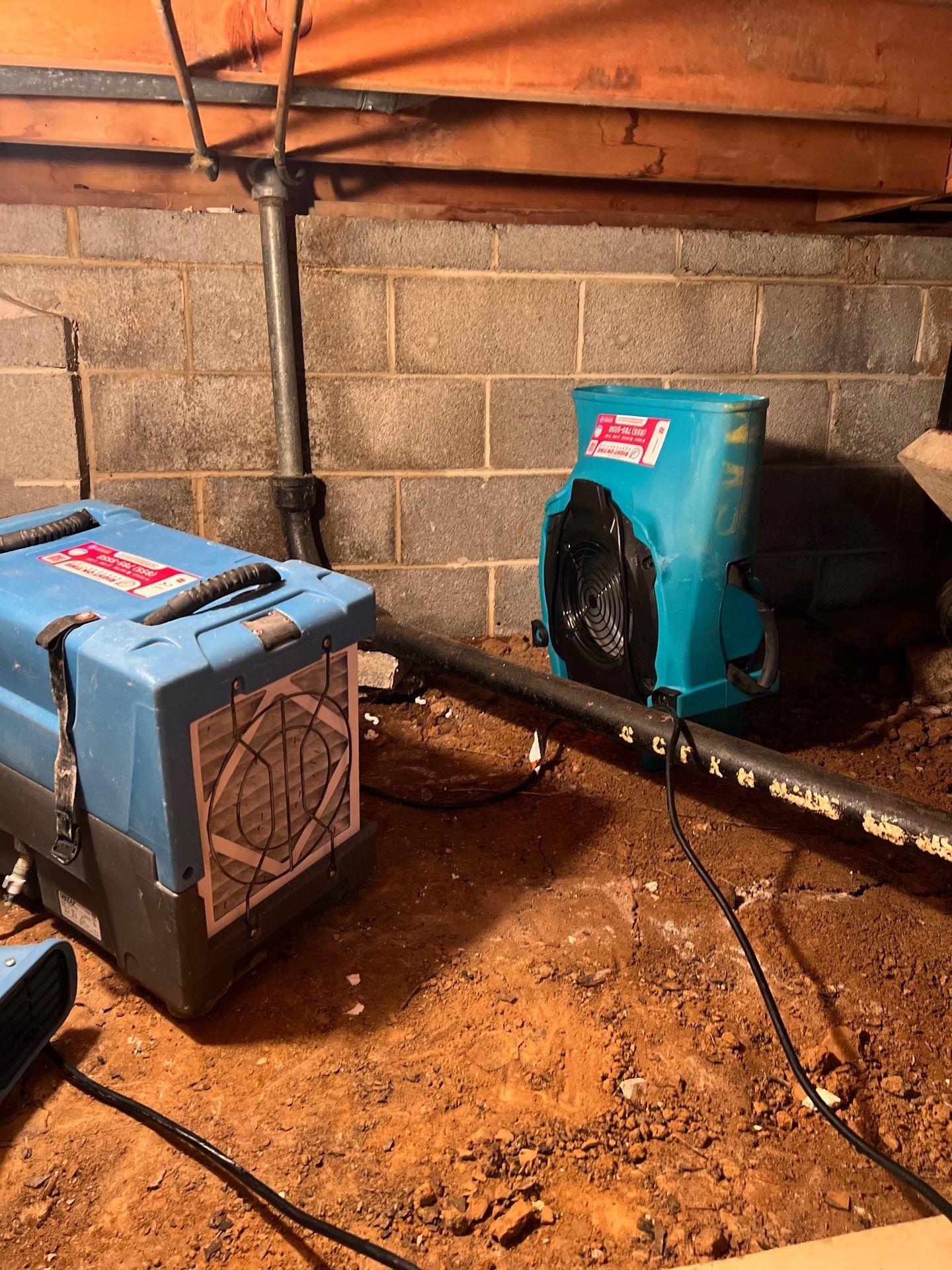Emergency Water Mitigation & Structural Cavity Drying in Wilmington by Right On Time Restoration