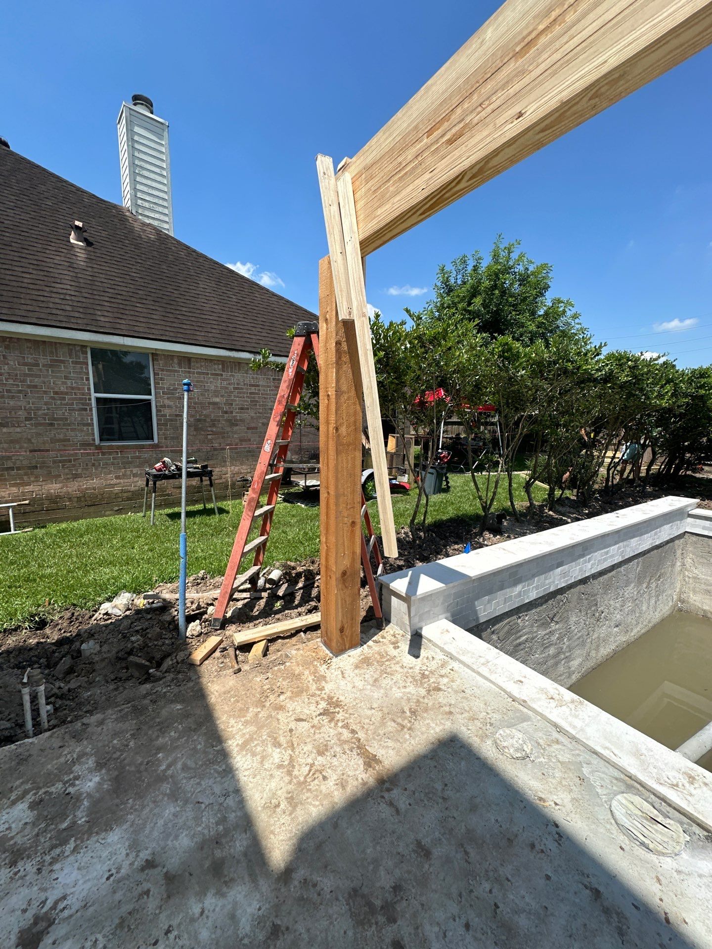 Patio Cover in Cinco Ranch by SophAlx LLC