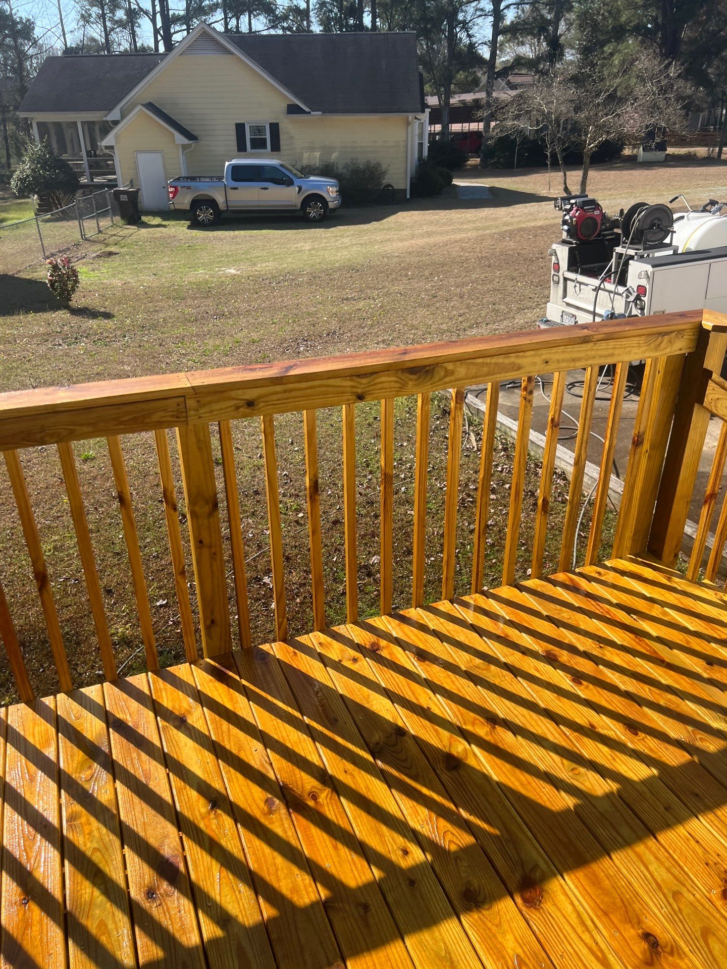 Deck using Wood Sealant by DuraSeal