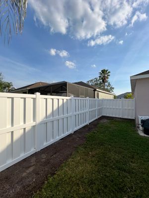 Wood Fence Installation using Shadowbox Wood Fence