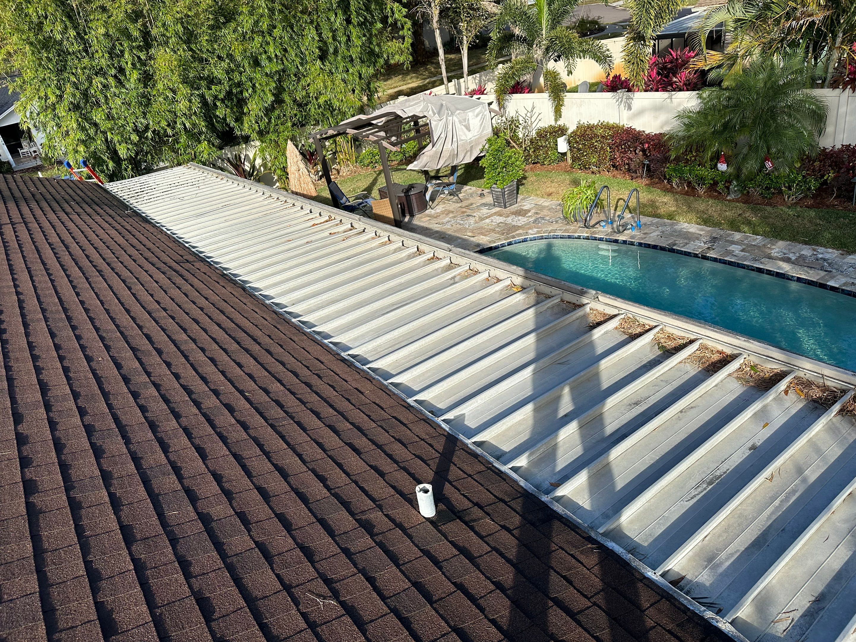 Roof Cleaning Service & Travertine Paver Cleaning by Sunshine AquaWash