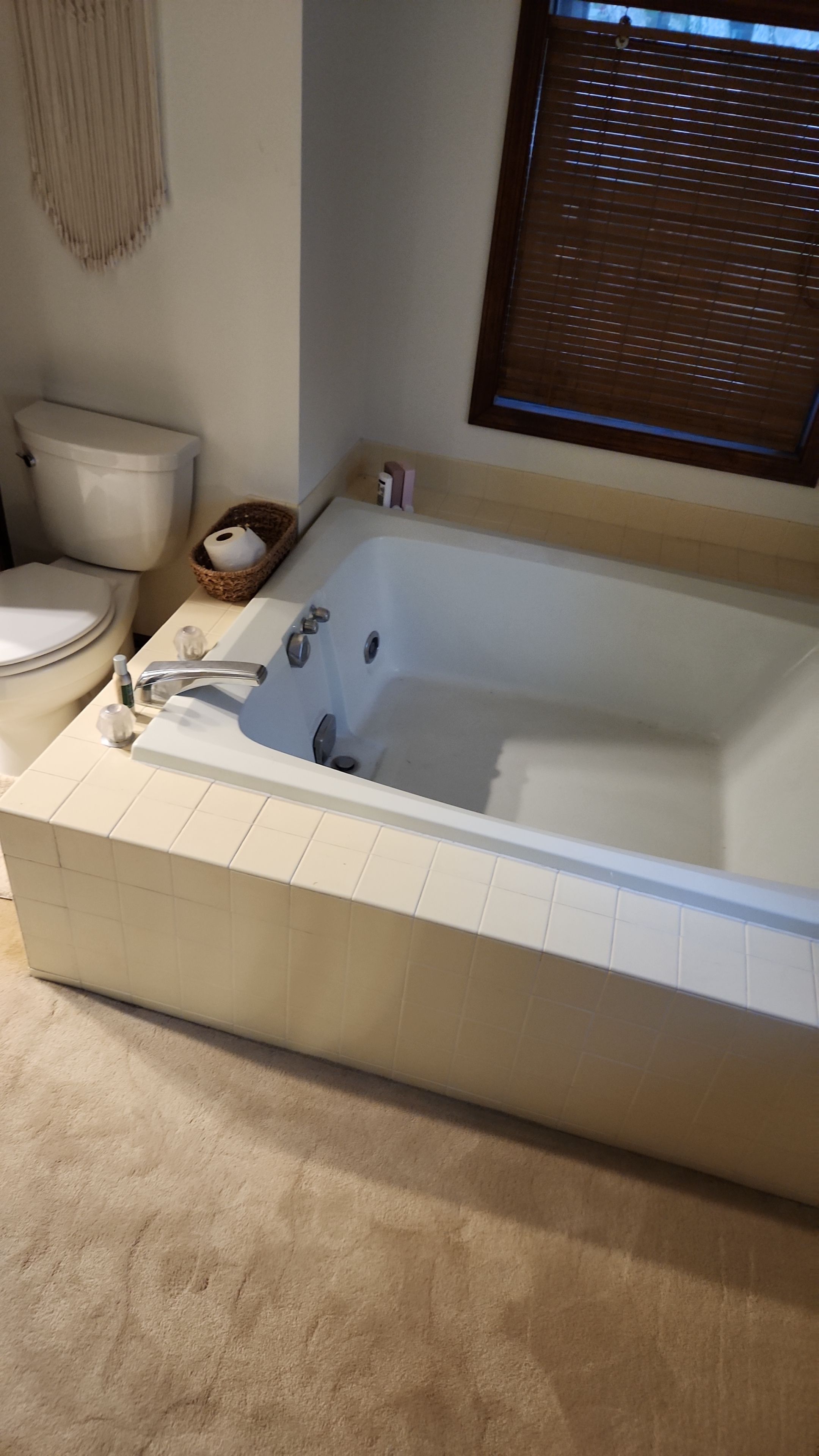 Full Bathroom Remodel, customer painting themselves by The Shower Company