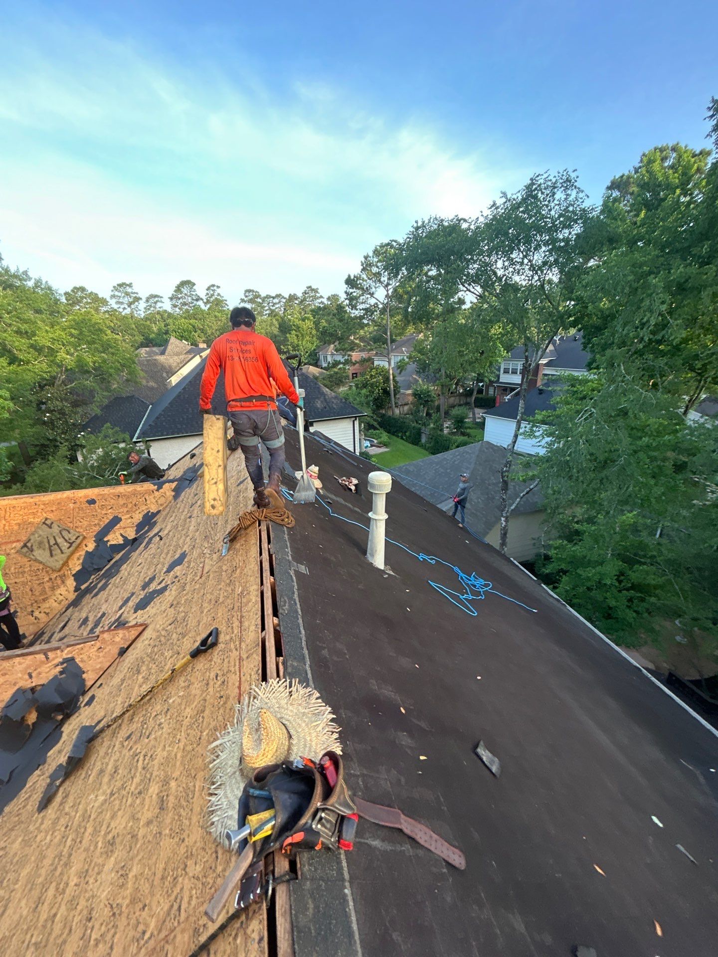 Roof Replacement Spring by Roof Repair Company