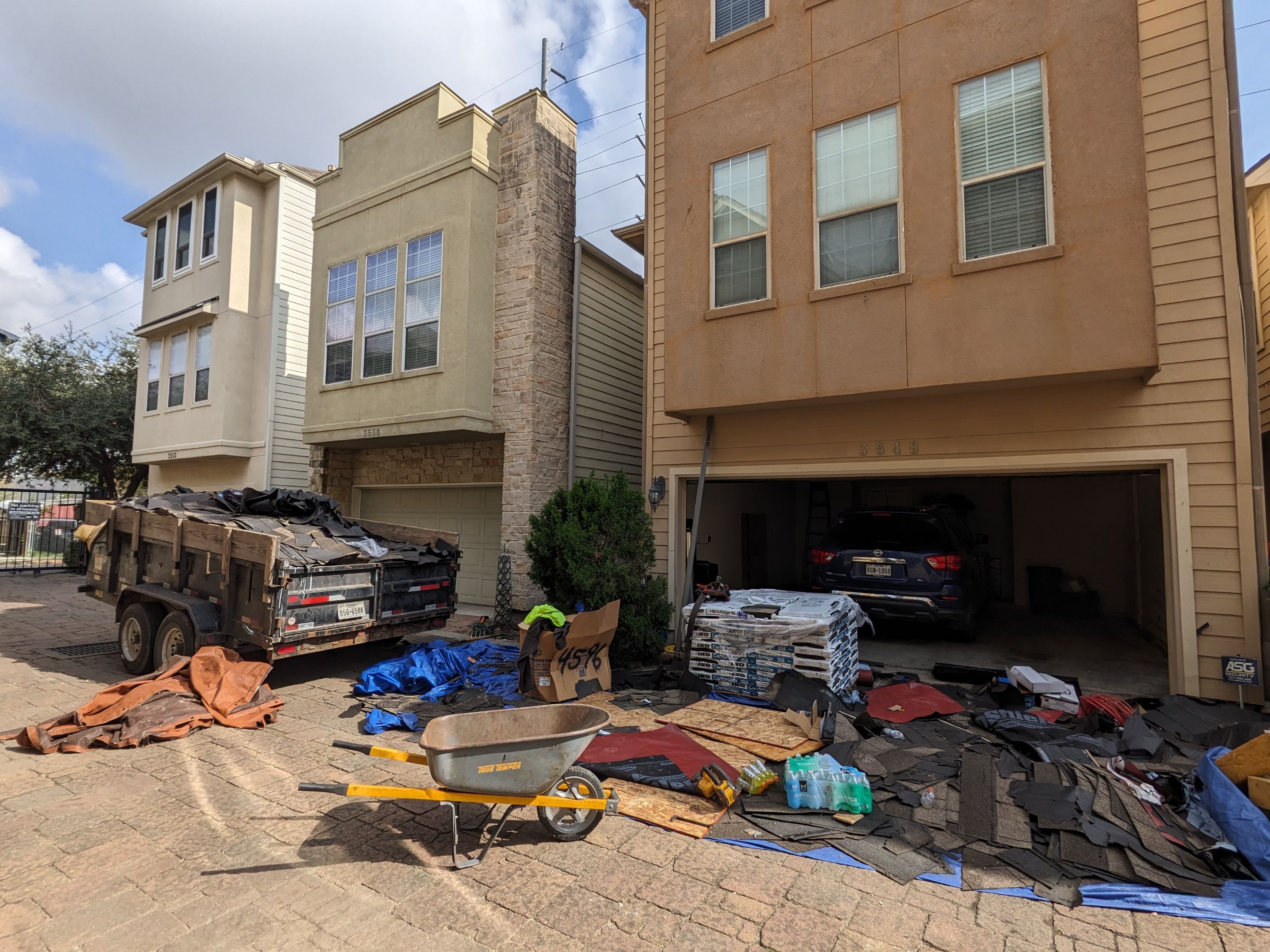 Project in Houston by Roof Guard And Construction