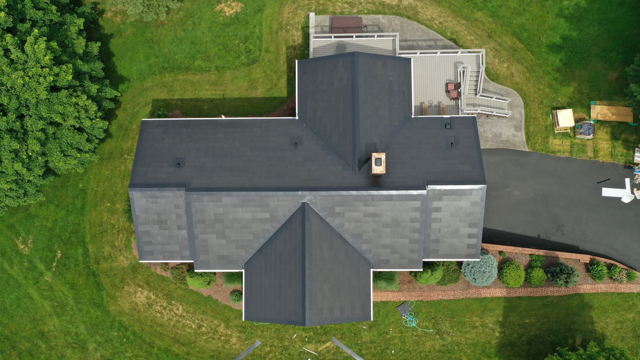 Tesla Solar Roof Installation by American Home Contractors