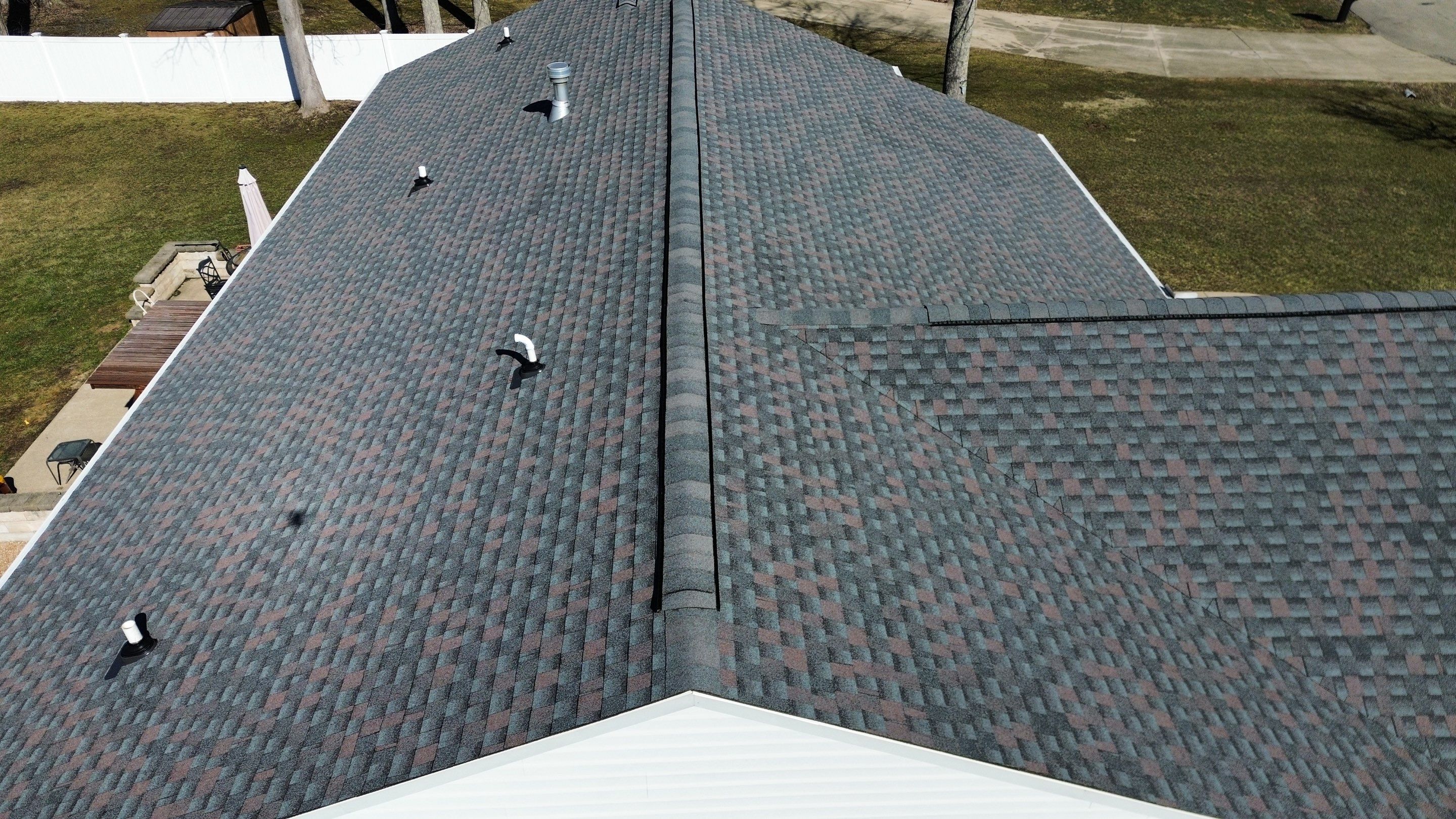 Residential Roofing Installation using Timberline HDZ Shingles - Williamsburg Slate by RoofX 