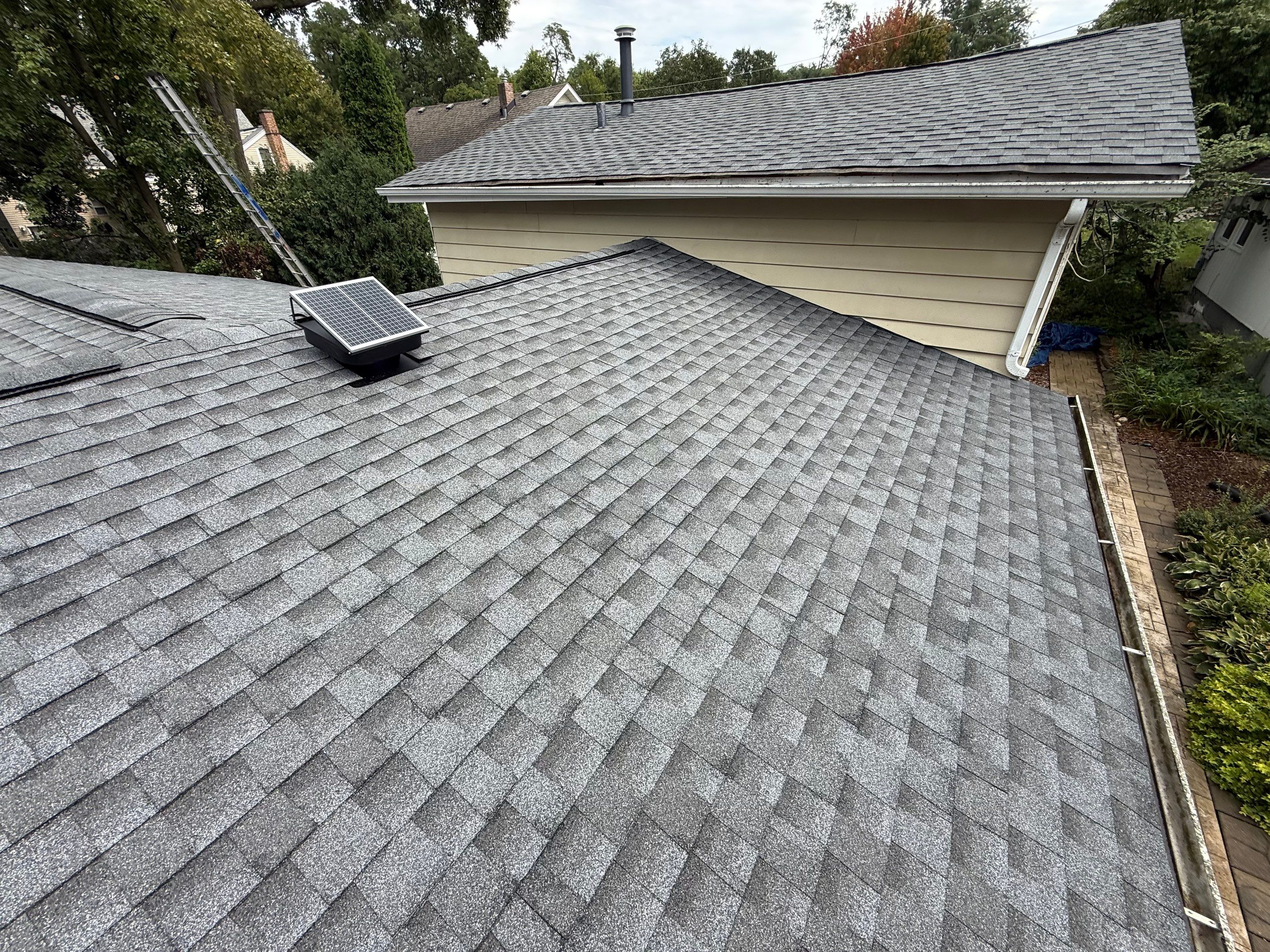 GAF Pewter Gray Roof Replacement in Warrenville, IL — photo 6