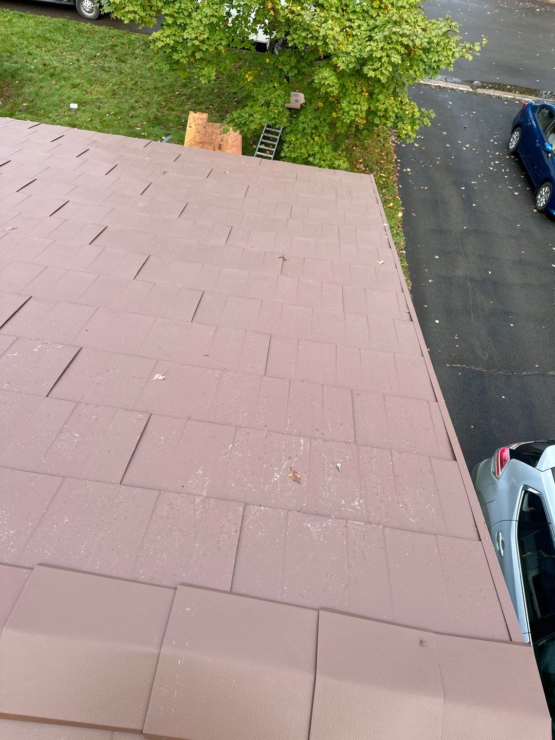 Residential Roofing Installation using Wakefield Bridge Steel Shingle by Ideal Steel by Artisan Roofing & Home Improvements Inc.