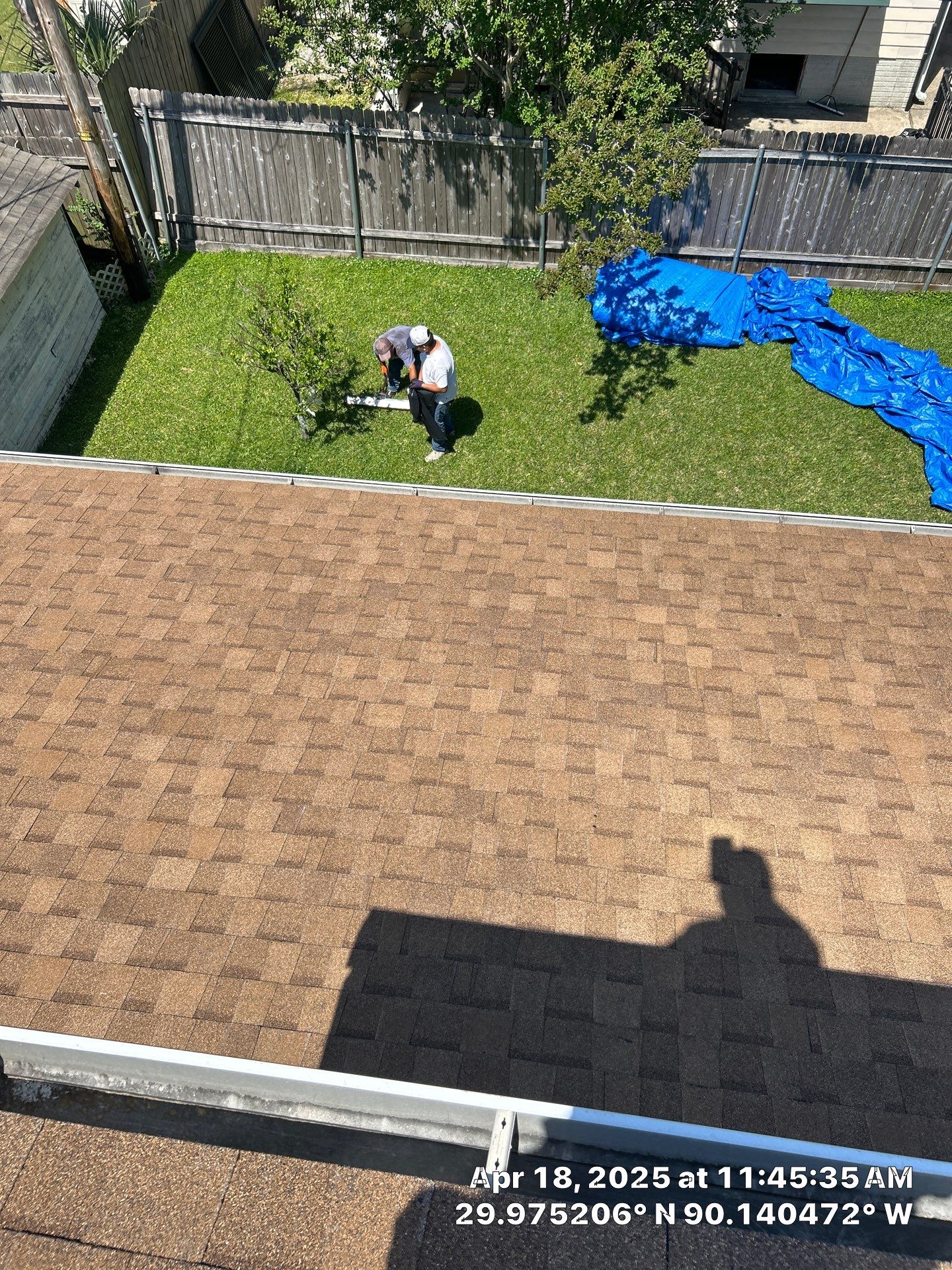Project in Metairie by Robertson Roofing & Siding Inc
