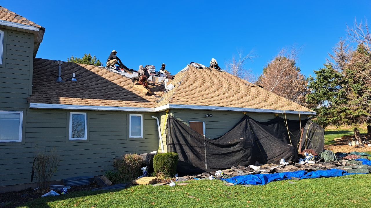 Residential Roof Installation in Plymouth, WI by Gellings Roofing & Siding