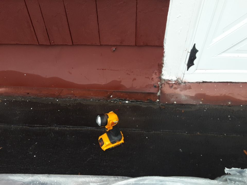 Residential Roof Replacement using Patio Roof by Absolute Roofing and Construction