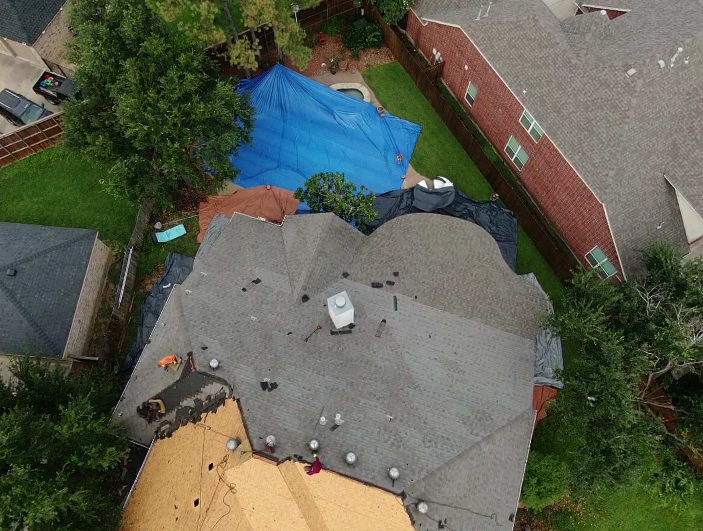 Residential Roof Replacement in Keller TX by Becker Roofing and Exteriors