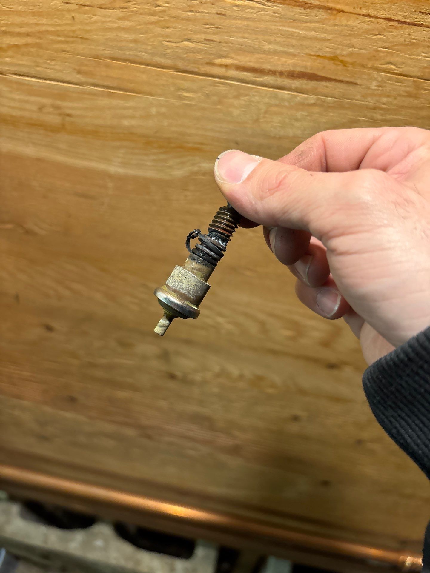 Water Heater Mixing Valve Leak Repair — Salem, MA.  by FAGONE MECHANICAL