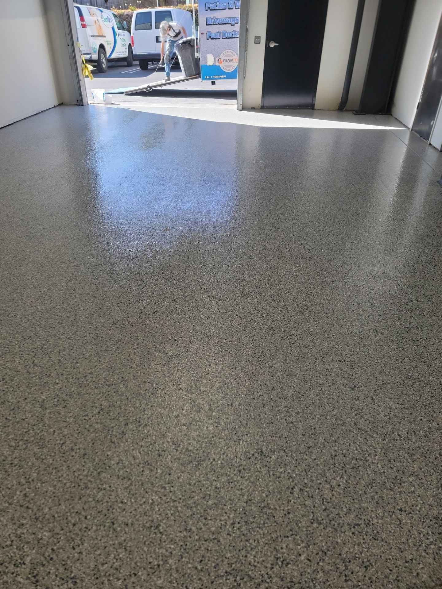 Central Coast Carts Show Room Floor by MGP Coatings